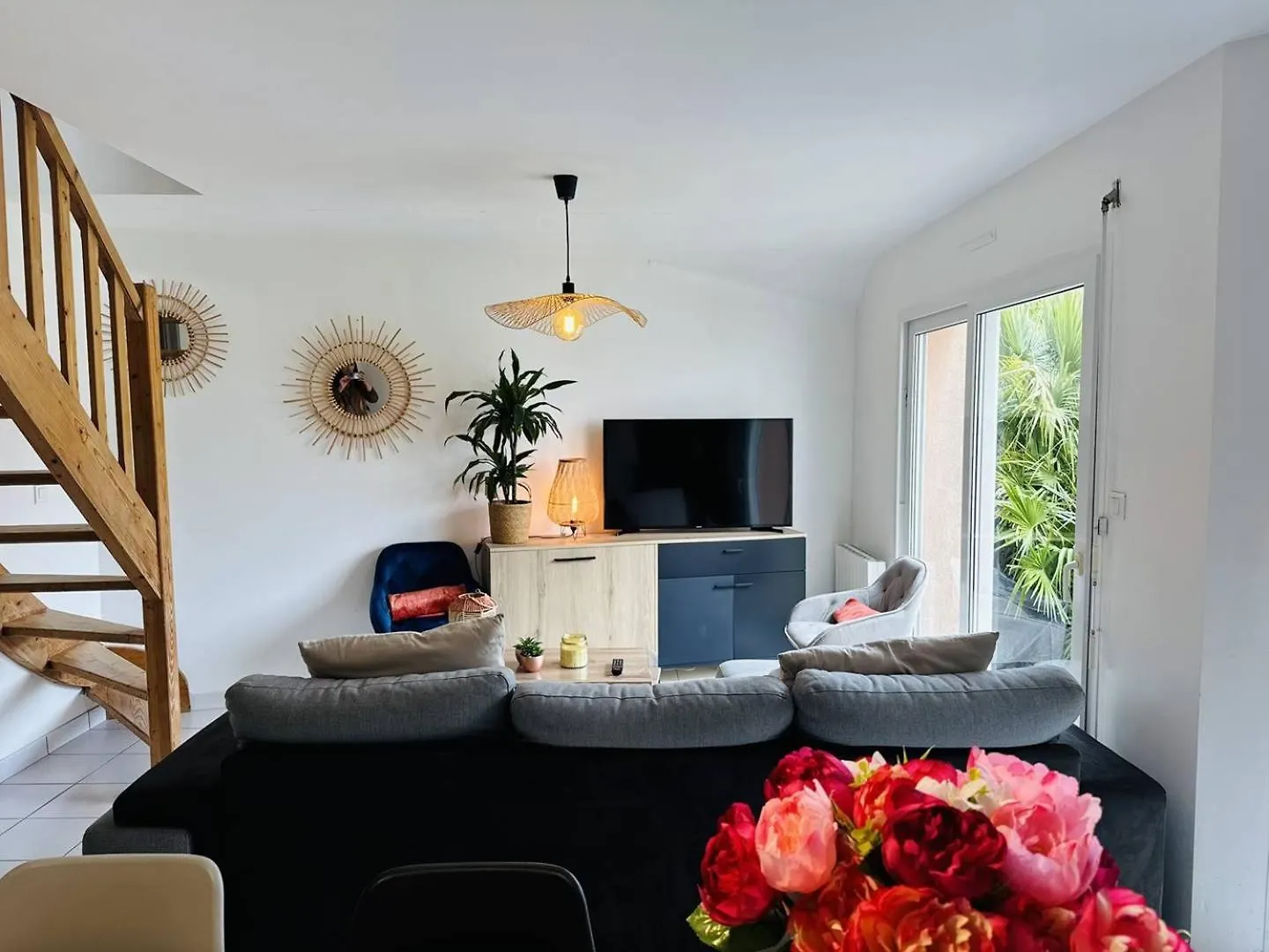 ヴィラ Ty Marie Galante, 2 Chambres, Plage Et Commerces A Pied, Parking キブロン